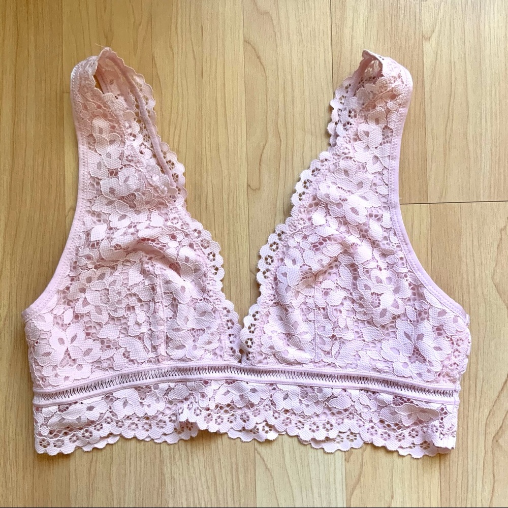 Victoria's Secret plunge lace bralette!